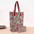Floral Printed Oversized Shopper Tote Bag with Makeup Pouch - Uncommongifts.in