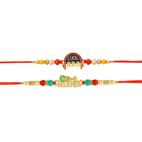 Cool Brother Rakhi Set of 2 - Uncommongifts.in