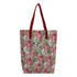 Floral Printed Oversized Shopper Tote Bag with Makeup Pouch - Uncommongifts.in