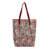 Floral Printed Oversized Shopper Tote Bag with Makeup Pouch - Uncommongifts.in