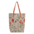 Women Beige Floral Printed Shopper Tote Bag - Uncommongifts.in