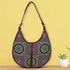 Women Pink Ethnic Motifs Printed Structured Hobo Bag - Uncommongifts.in