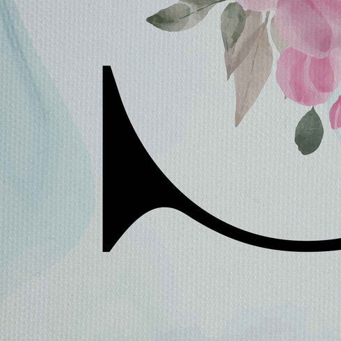 White Floral S Printed Shopper Tote Bag - Uncommongifts.in