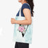 Customized White Printed Shopper Tote Bag - Uncommongifts.in