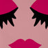Pink Printed Lips and Eyes Tote Bag - Uncommongifts.in
