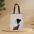 White Printed Woman Oversized Shopper Tote Bag - Uncommongifts.in