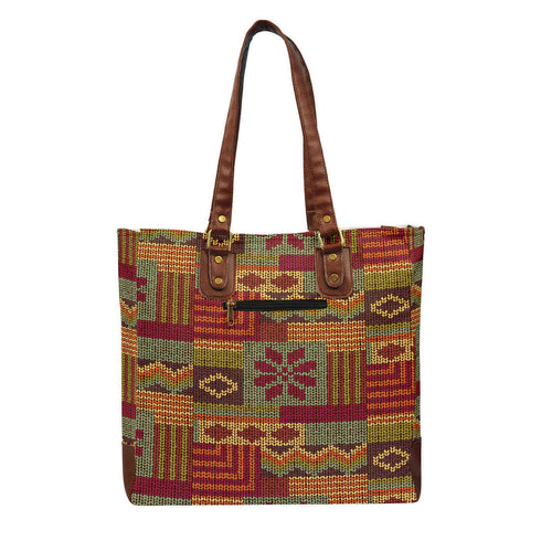 Multicolored Swagger Tote Bag - Uncommongifts.in