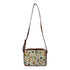 Beige Floral Printed Structured Sling Bag - Uncommongifts.in