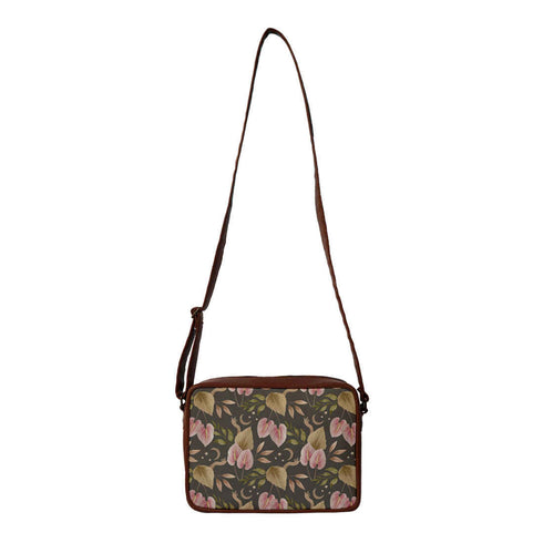 Women Multicolor Floral Printed Structured Sling Bag - Uncommongifts.in