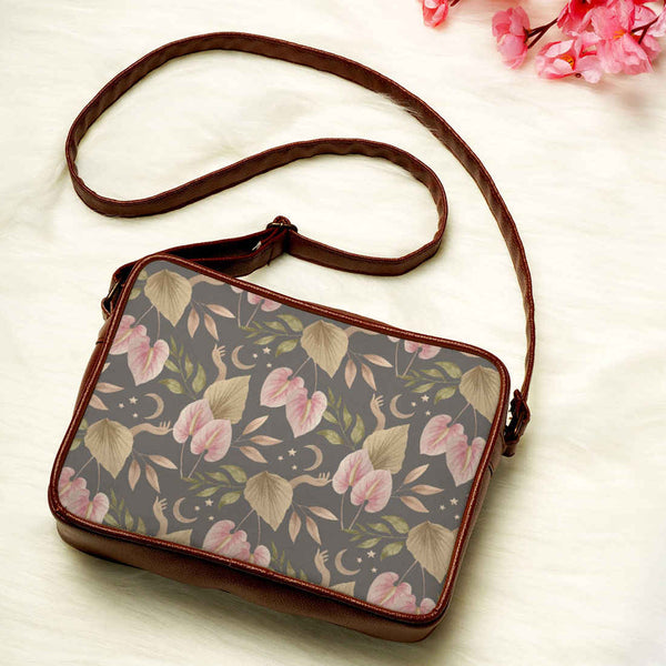 Women Multicolor Floral Printed Structured Sling Bag - Uncommongifts.in