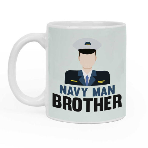 Navy Man Brother Rakhi Gift Combo - Uncommongifts.in