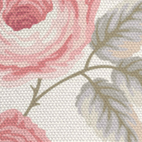 Women Pink Floral Printed Shopper Tote Bag with Bow Detail - Uncommongifts.in