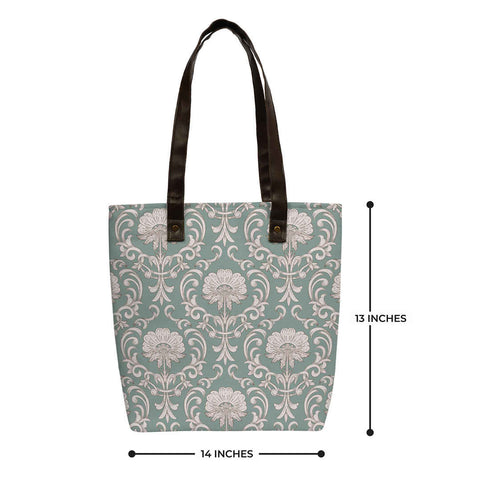 Women Ethnic Motifs Printed Oversized Shopper Shoulder Bag - Uncommongifts.in