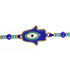 Hamsa Hand Blue Evil Eye Rakhi - Uncommongifts.in