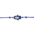 Hamsa Hand Blue Evil Eye Rakhi - Uncommongifts.in