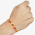 Sun Motif Rudraksh Religious Rakhi - Uncommongifts.in