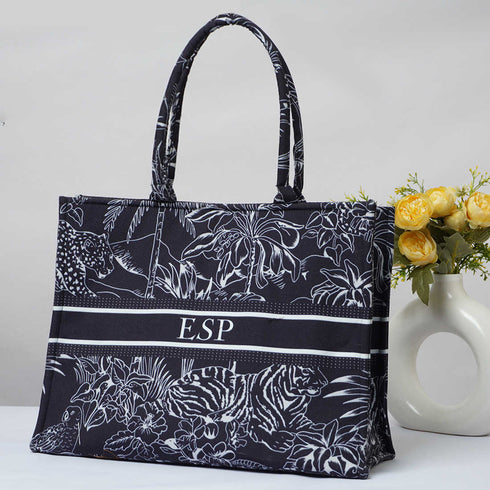 Customized Animal Printed Handheld Box Bag - Uncommongifts.in