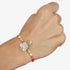 Crystal Embellished Shri Ganesh Religious Rakhi - Uncommongifts.in