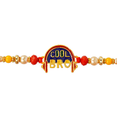 Cool Bro Text Rakhi - Uncommongifts.in