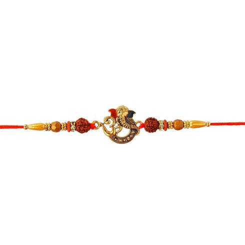 Om Shri Ganesh Religious Rakhi - Uncommongifts.in
