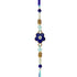 Blue Evil Eye Star Rakhi for Bhaya and Bhabi - Uncommongifts.in