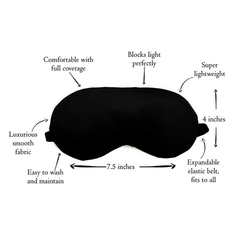 Printed Customized Eye Mask - Uncommongifts.in