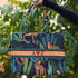 Customized Animal Printed Green Handheld Box Bag - Uncommongifts.in