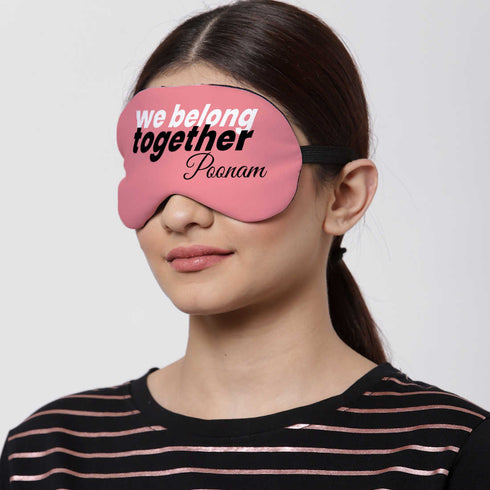 Printed Customized Eye Mask - Uncommongifts.in