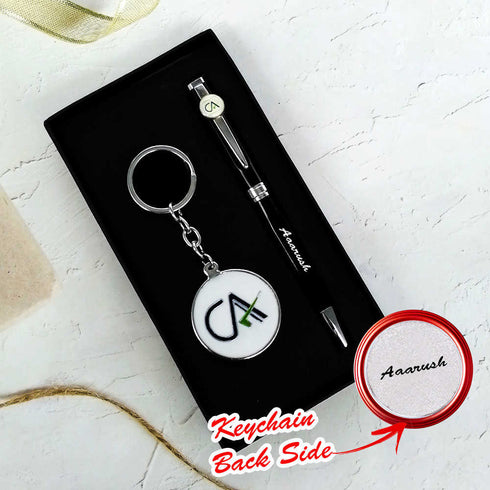 CA Pen Keychain Combo Gift Set - Uncommongifts.in