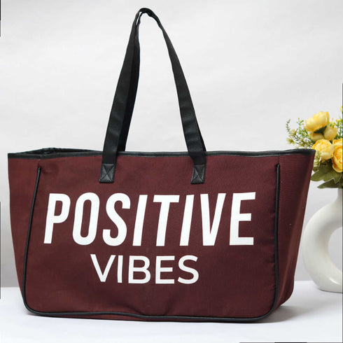 Positive Vibes Bag - Carry Good Energy Everywhere You Go - Uncommongifts.in
