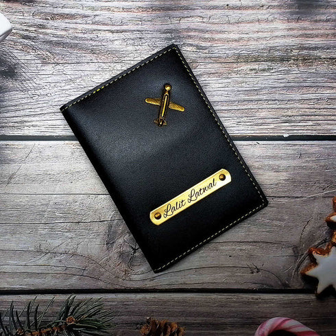 Personalized Luggage Tag With Passport Cover – Combo Gift - Uncommongifts.in
