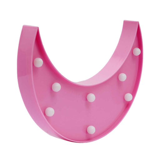Pink Moon Marquee Lamp - Uncommongifts.in