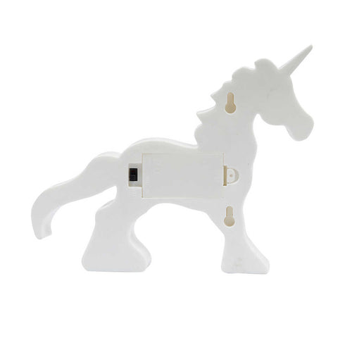 Standing green-unicorn marquee lamp - Uncommongifts.in