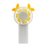 Yellow & White Face Fan - Uncommongifts.in