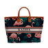 Flamingo Printed Luna Handbag - Uncommongifts.in