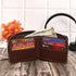 Personalised Unisex Wallet With Charm - Brown - Uncommongifts.in