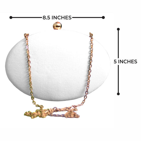 The Floral Customized Touch Clutch - Uncommongifts.in