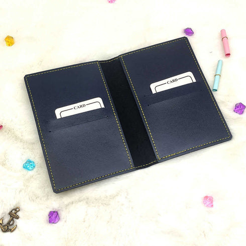 Personalized Luggage Tag With Passport Cover – Combo Gift - Uncommongifts.in