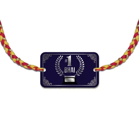 #1 Bhai Rakhi With Card Combo