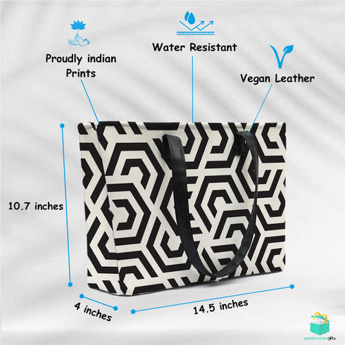 C-maze type Print Women's Office Bag - Uncommongifts.in