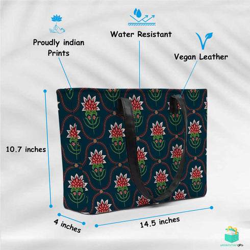 Jacobin Print Women's Office Bag - Uncommongifts.in