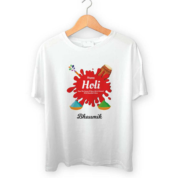 Personalized Printed T-Shirt for Festive Fun - Uncommongifts.in