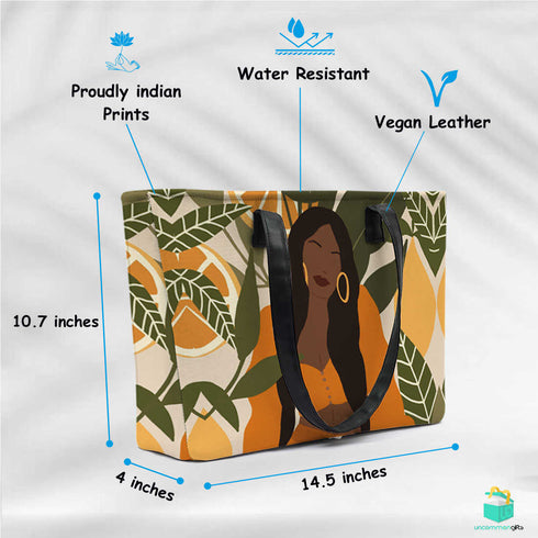 Beauty with nature Printed Women's Office Bag - Uncommongifts.in