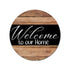 Welcome To Our Home Personalised Wall Hanging - Uncommongifts.in