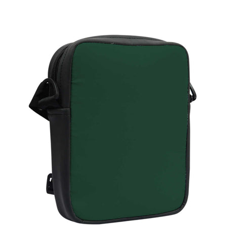 Green Print Personalised Men Sling Bag - Uncommongifts.in
