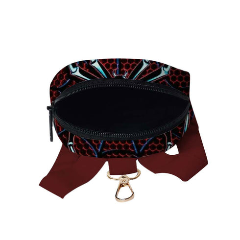 Personalised Spider Printed Backpack Keychain