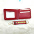Personalised Gift Combo Men's Wallet With Charm - Red - Uncommongifts.in