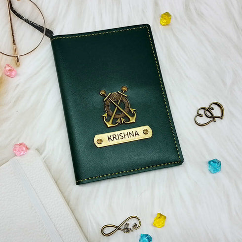 Personalized Luggage Tag With Passport Cover – Combo Gift - Uncommongifts.in