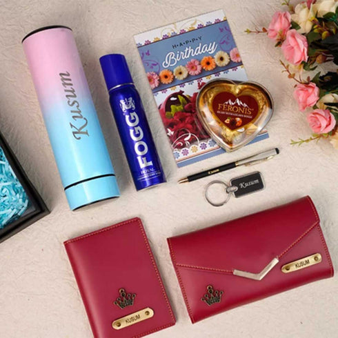 Personalised Travel Combo For Women - Uncommongifts.in