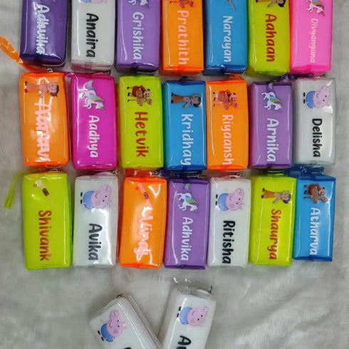Personalized Jelly Pencil Pouch for Kids